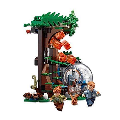 Kit de construção LEGO Jurassic World Carnotaurus Gyrosphere 75929